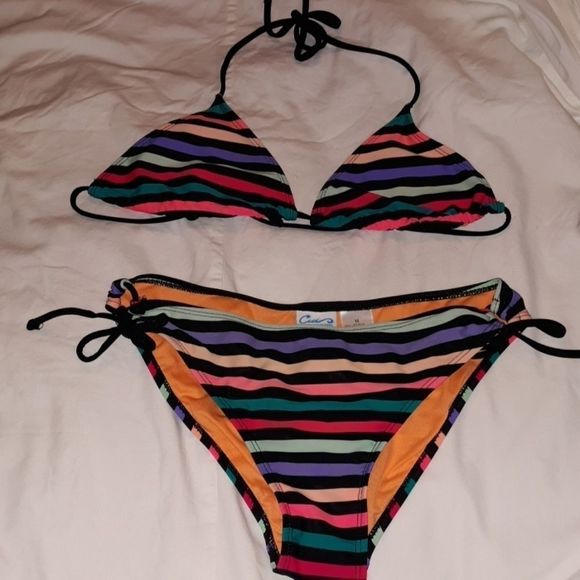 California Waves String‎ Triangle Bikini Medium - Picture 1 of 6